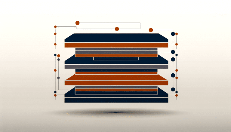 Layered AI infrastructure diagram