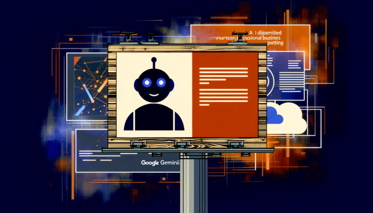 AI news roundup illustration showing chatbot advertising and cloud infrastructure themes