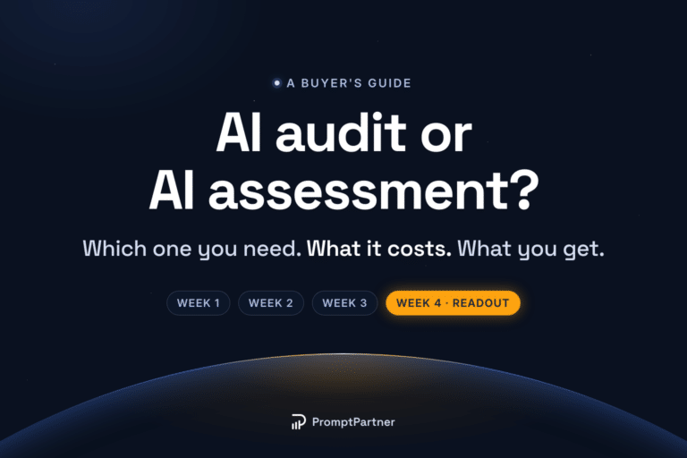 AI audit or AI assessment? A buyer's guide to which one you need