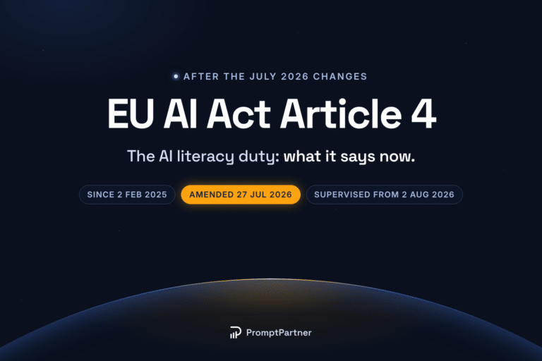 EU AI Act Article 4: the AI literacy duty after the July 2026 changes