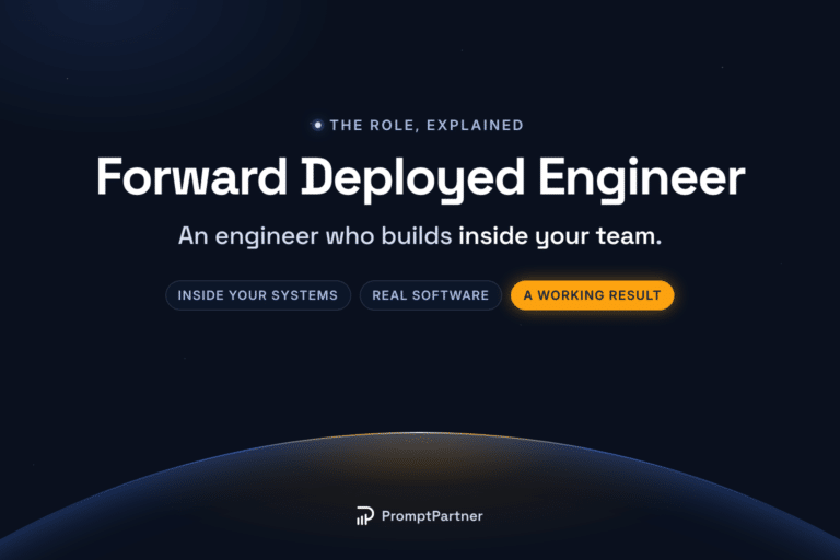 What is a forward deployed engineer? An engineer who builds inside your team